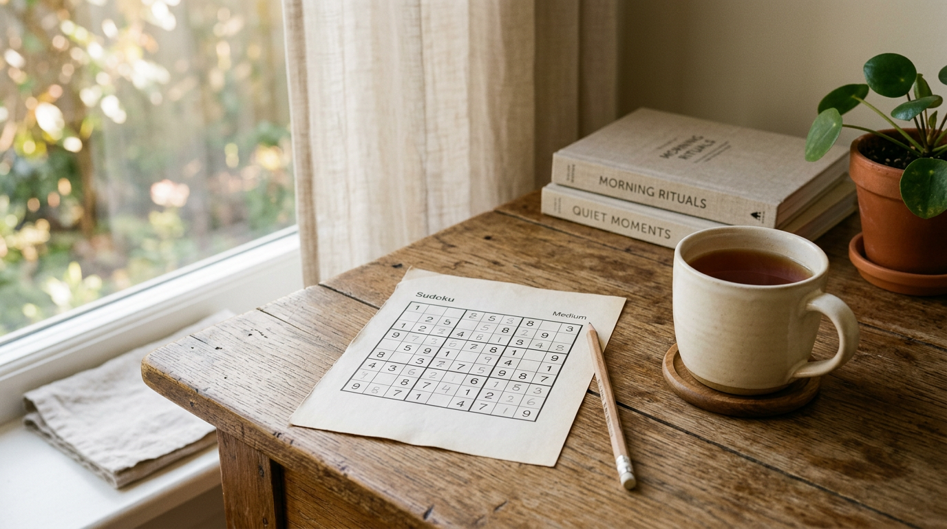 The Best Time of Day to Play Sudoku